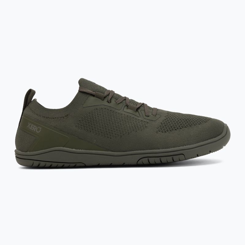 Scarpe barefoot da uomo Xero Shoes Nexus Knit army green 2