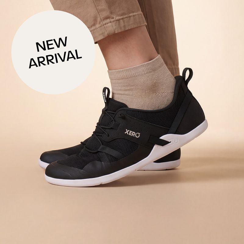 Scarpe barefoot da donna Xero Shoes Prio Easy On black/white 8