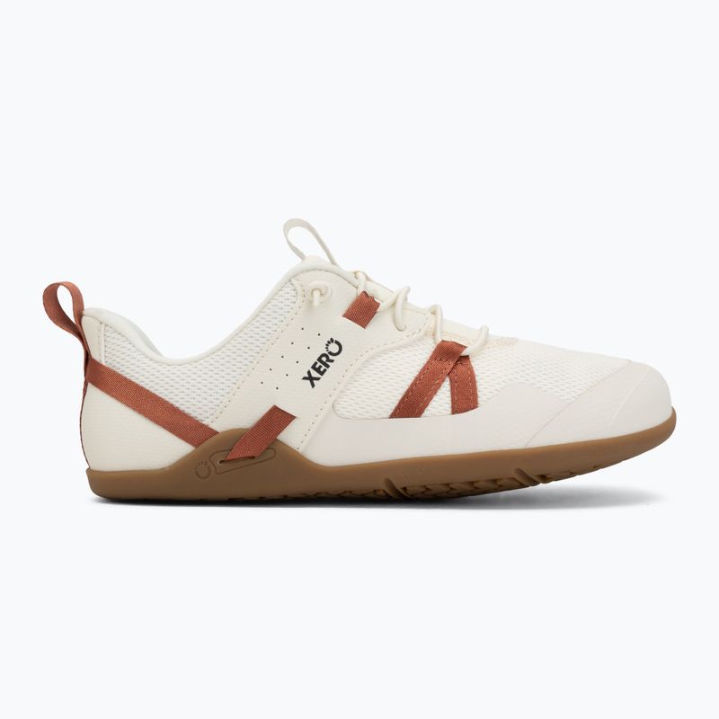 Scarpe barefoot da donna Xero Shoes Prio Easy On egret/burnt brick 2