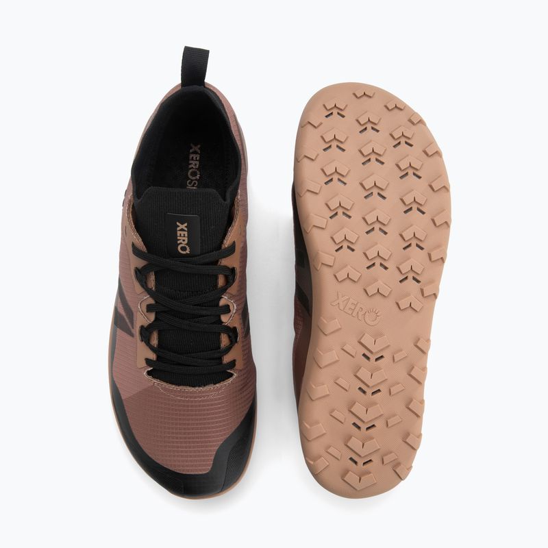 Scarpe barefoot uomo Xero Shoes Mesa Summit Waterproof dark irish cream 6