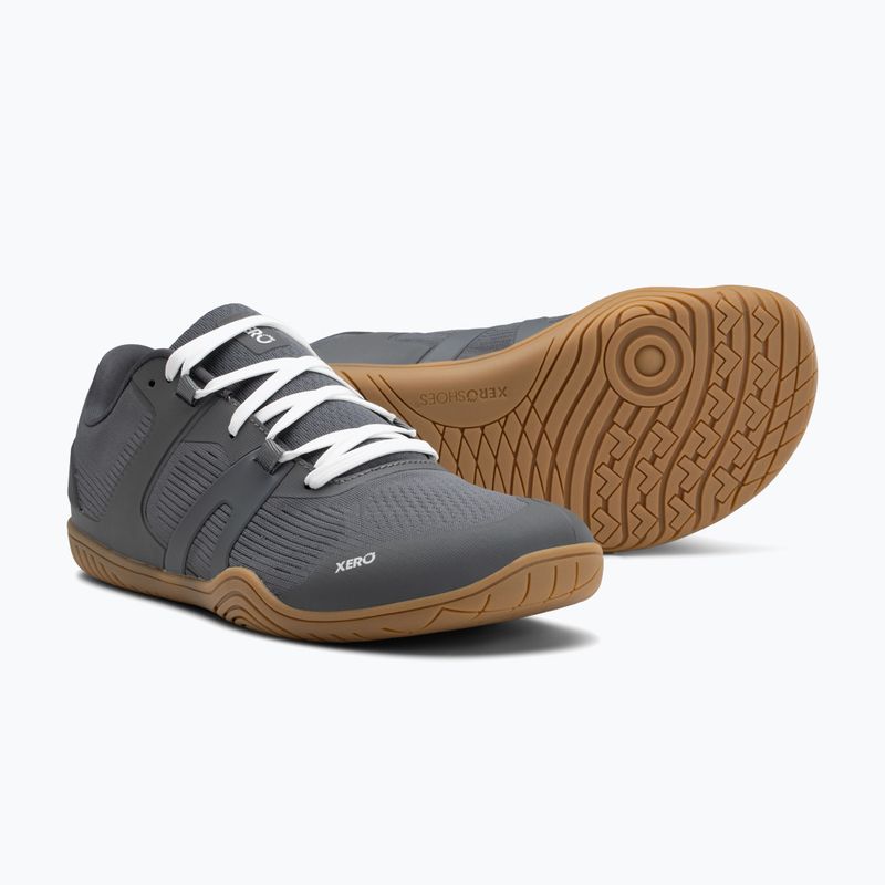 Scarpe barefoot uomo Xero Shoes 360 Rally steel gray 5