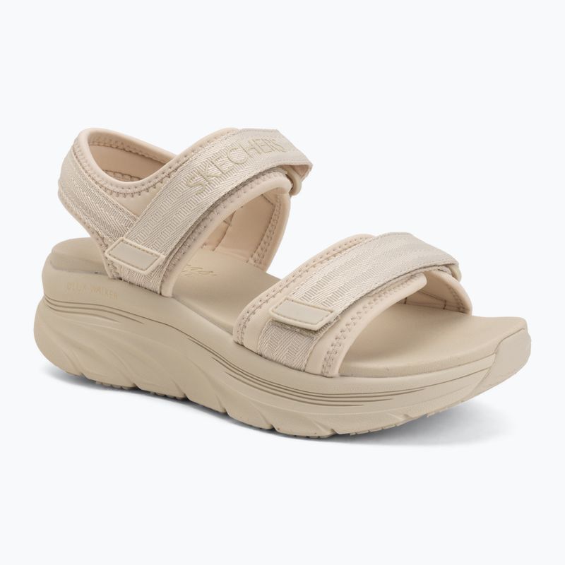 Sandali da donna SKECHERS D'Lux Walker Adored Days beige