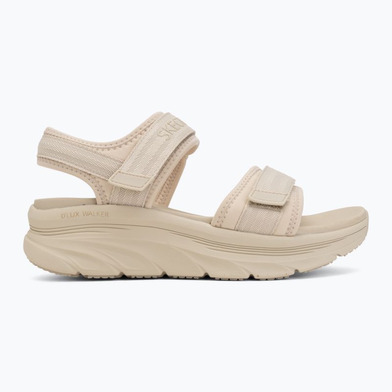 Sandali da donna SKECHERS D'Lux Walker Adored Days beige 2