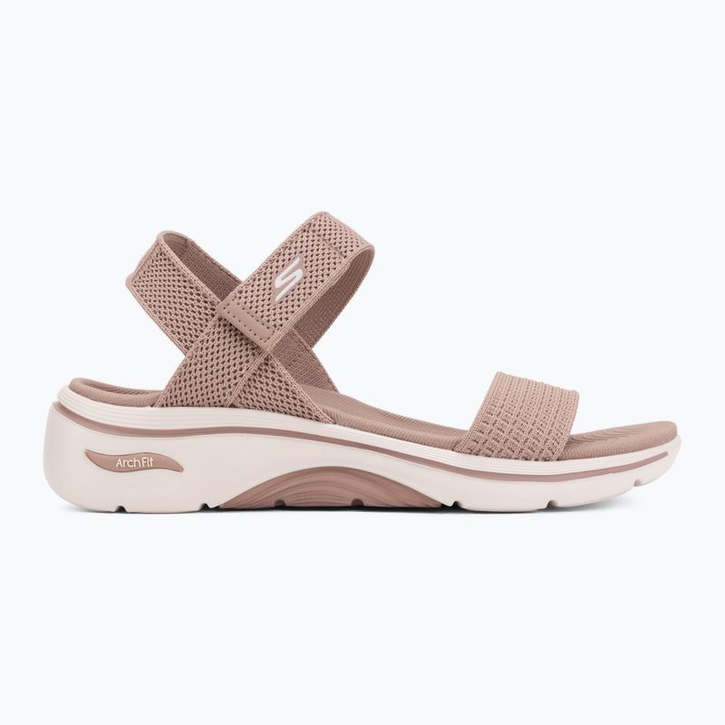 Sandali da donna SKECHERS Go Walk Arch Fit 2.0 purple 2