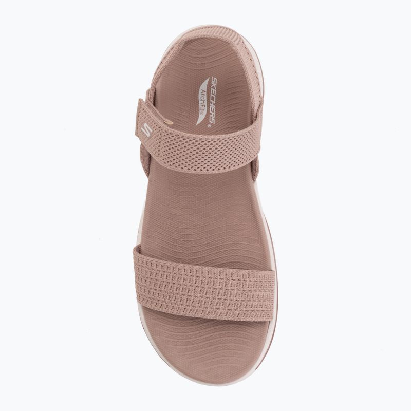 Sandali da donna SKECHERS Go Walk Arch Fit 2.0 purple 5