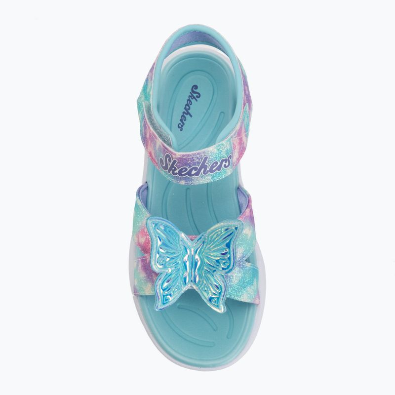 Sandali per bambini SKECHERS Jumpsters Butterfly Brites blue 5