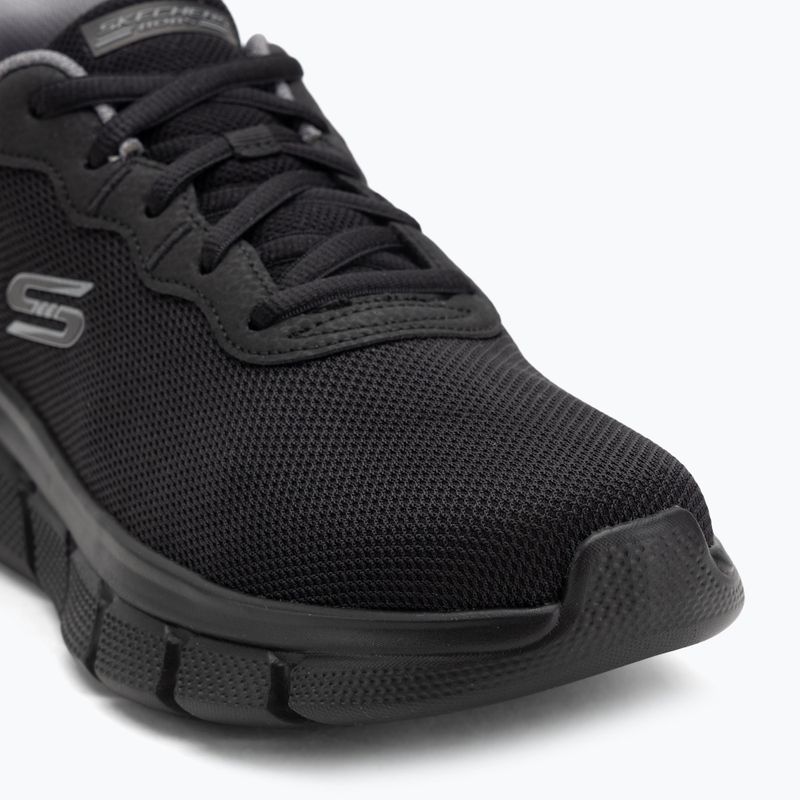 Uomo Skechers Bobs Sport B Flex Icy Edge scarpe nere 7