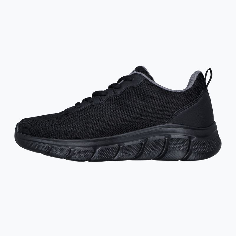Uomo Skechers Bobs Sport B Flex Icy Edge scarpe nere 2