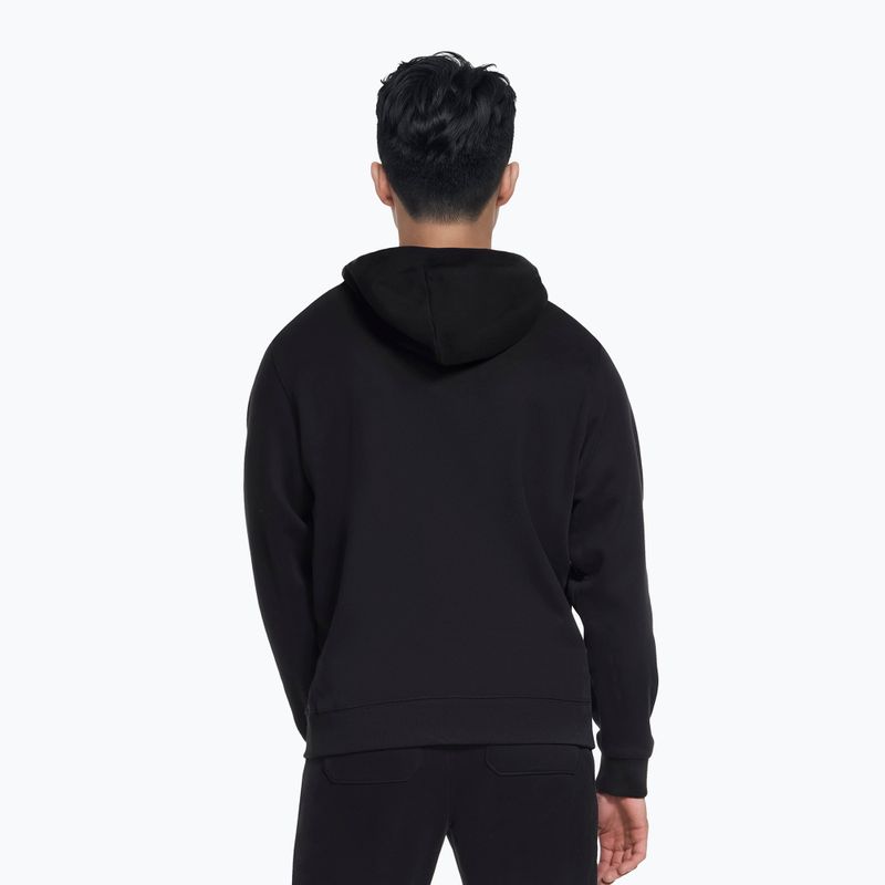 Felpa da uomo SKECHERS Max Soft Hoodie black 2