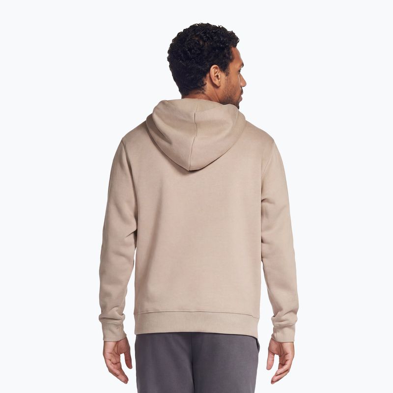 Felpa da uomo SKECHERS Max Soft Hoodie brown 2