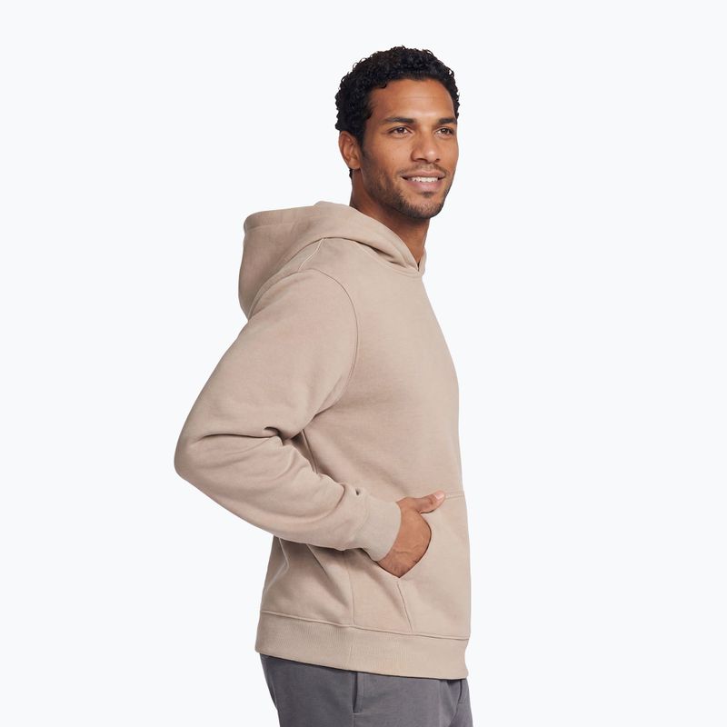 Felpa da uomo SKECHERS Max Soft Hoodie brown 3