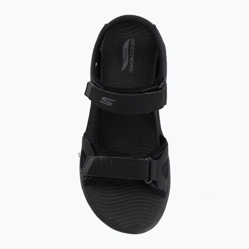 Sandali da uomo SKECHERS Go Walk Arch Fit 2.0 Capistrano black 5