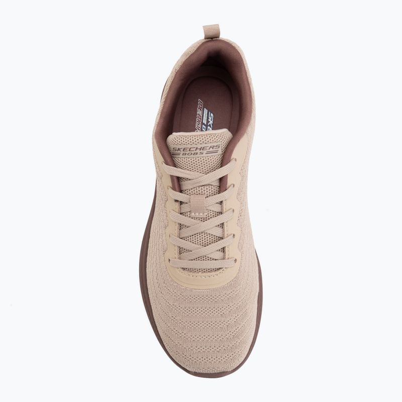 Scarpe da donna SKECHERS Bobs Moda Flex Mellow Dawn beige 5