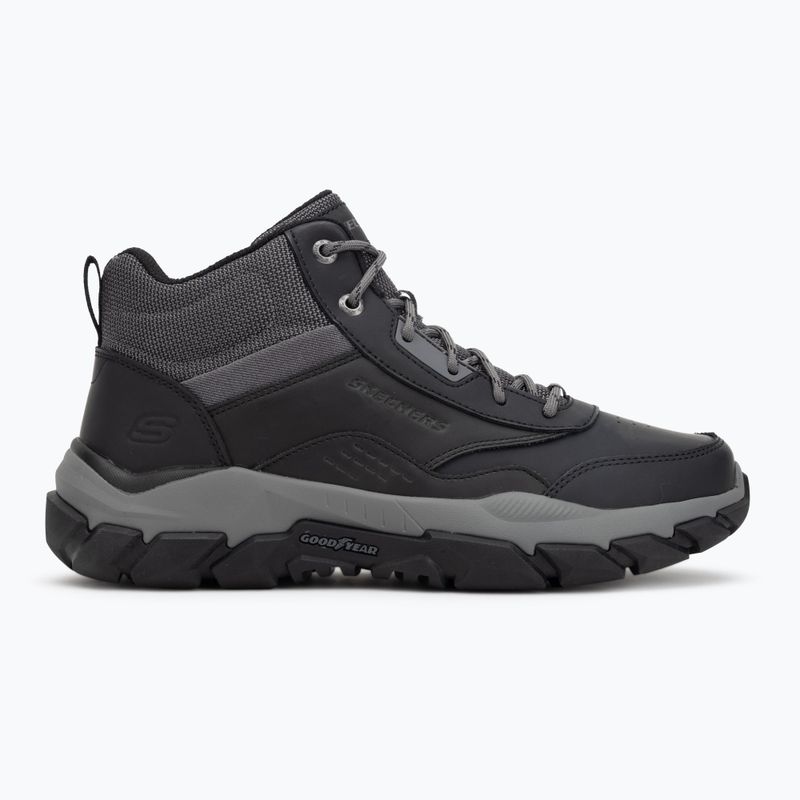 Scarpe da uomo SKECHERS Santoro Hopkins nere 2