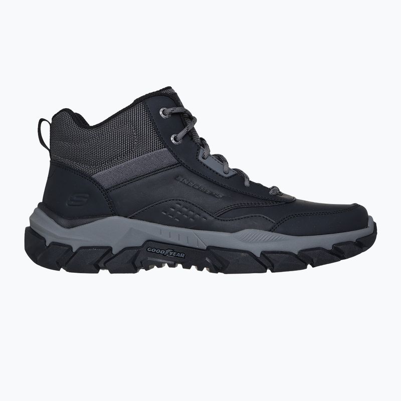Scarpe da uomo SKECHERS Santoro Hopkins nere 2