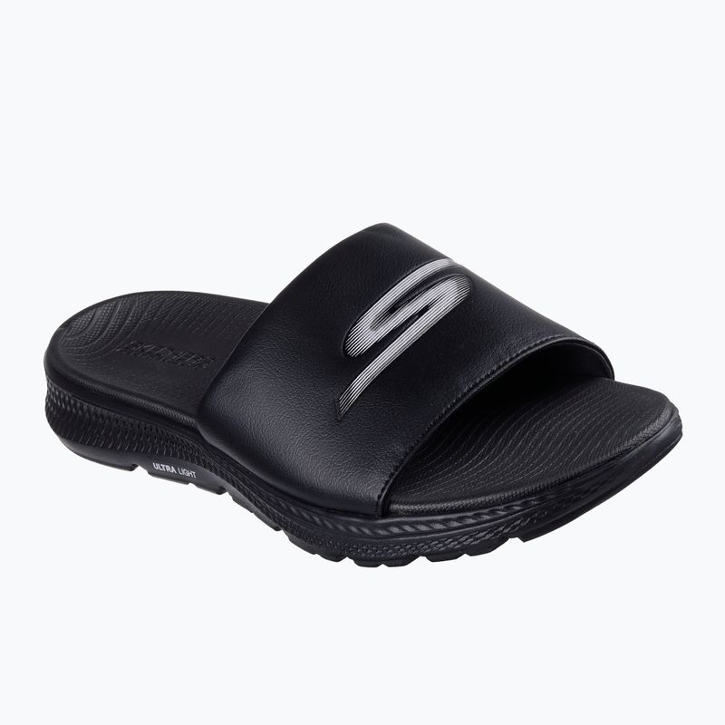 Infradito uomo SKECHERS Go Consistent Sandal 2.0 Culver nero