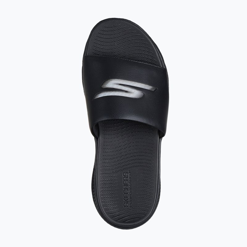 Infradito uomo SKECHERS Go Consistent Sandal 2.0 Culver nero 4