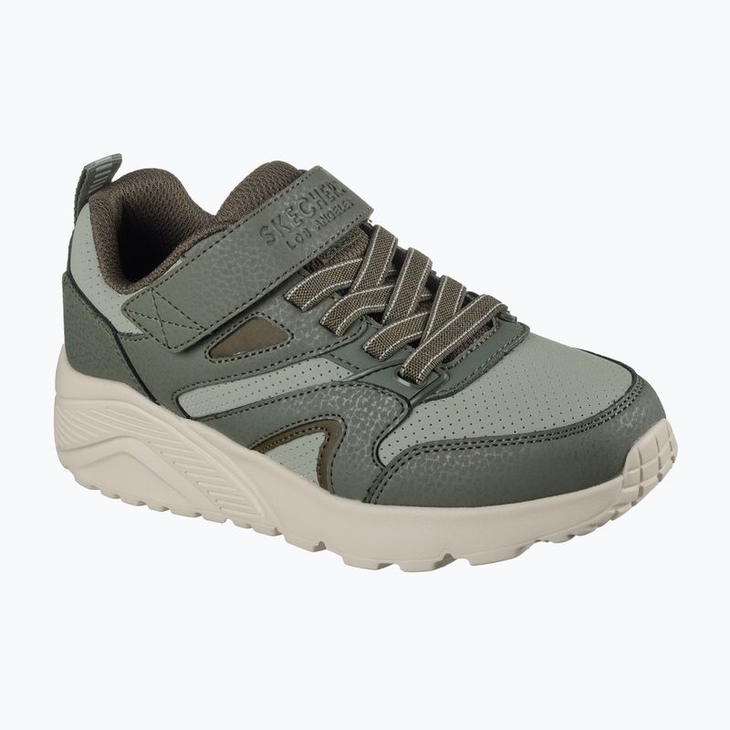 Scarpe per bambini SKECHERS Uno Lite Echo Surge olive 8