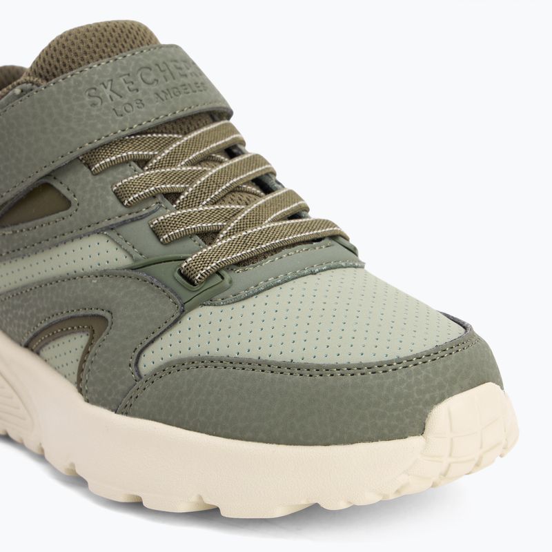 Scarpe per bambini SKECHERS Uno Lite Echo Surge olive 7