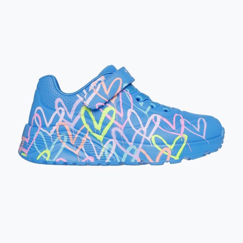 Scarpe bambini SKECHERS Uno Lite Love Levitate blu/multicolore 9
