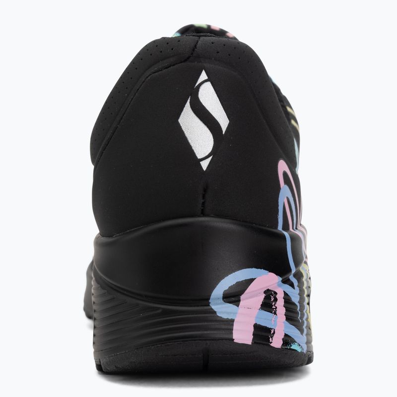 Scarpe da donna SKECHERS JGoldcrown Uno Spread The Love black 6
