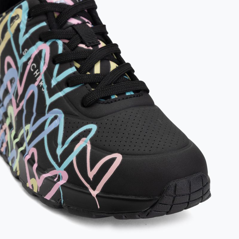 Scarpe da donna SKECHERS JGoldcrown Uno Spread The Love black 7