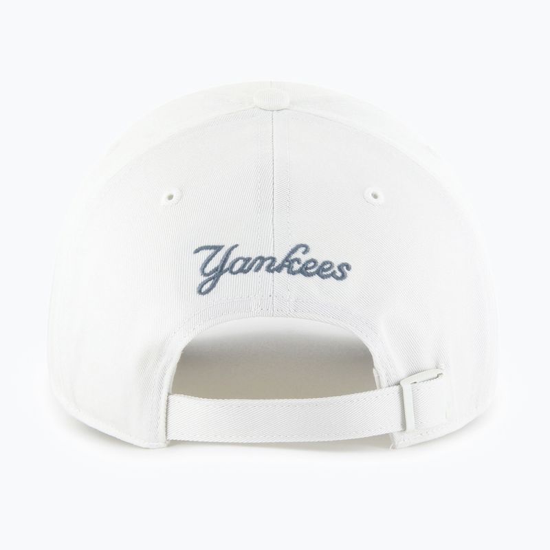 47 Brand MLB New York Yankees Foundation Script TT CLEAN UP berretto da baseball in pietra arenaria 2