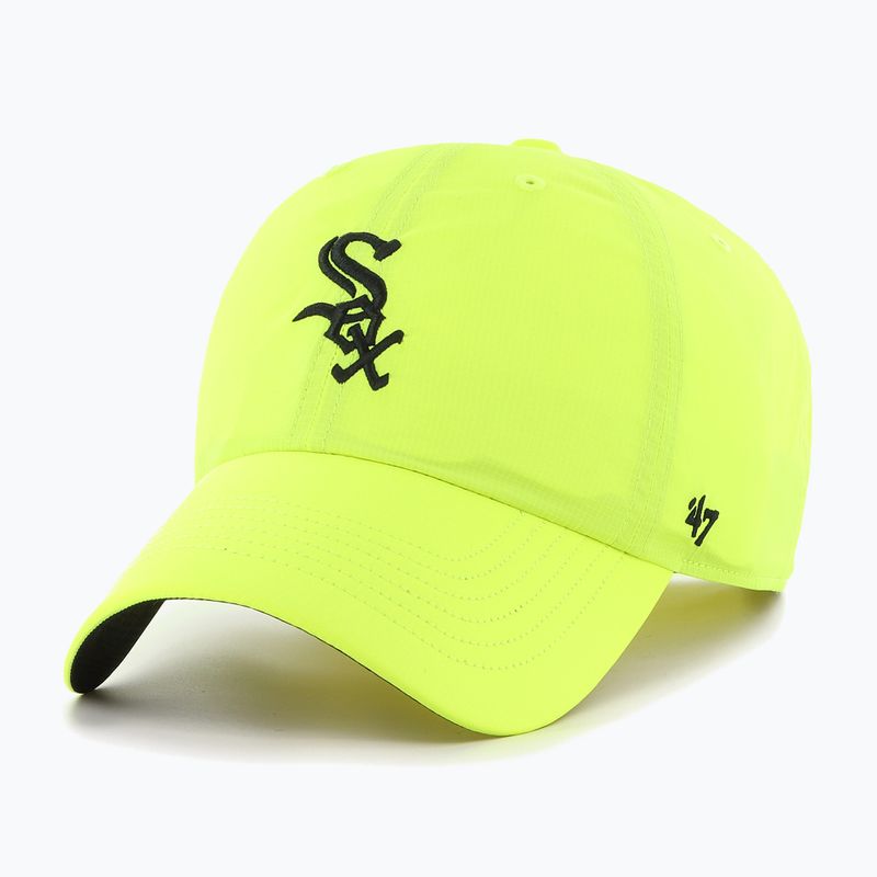47 Brand MLB Chicago White Sox Brrr CLEAN UP berretto da baseball giallo neon
