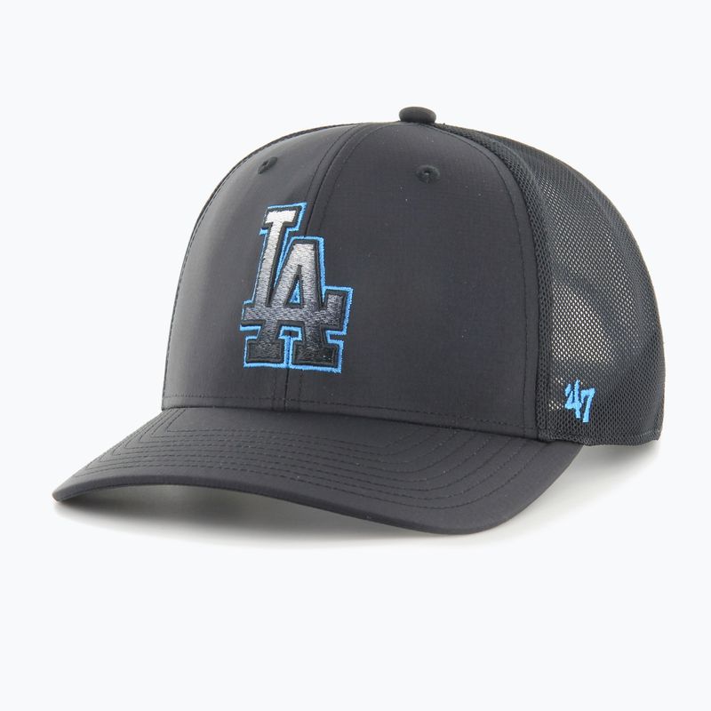 47 Brand Los Angeles Dodgers Volcanic Trucker berretto da baseball nero