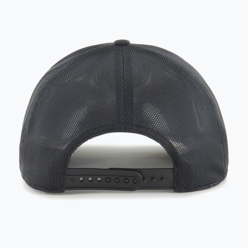 47 Brand Los Angeles Dodgers Volcanic Trucker berretto da baseball nero 2