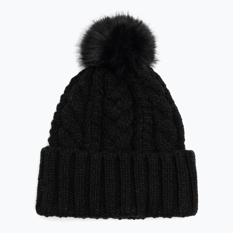 Berretto invernale donna New Era Cable Wide New York Yankees nero 2
