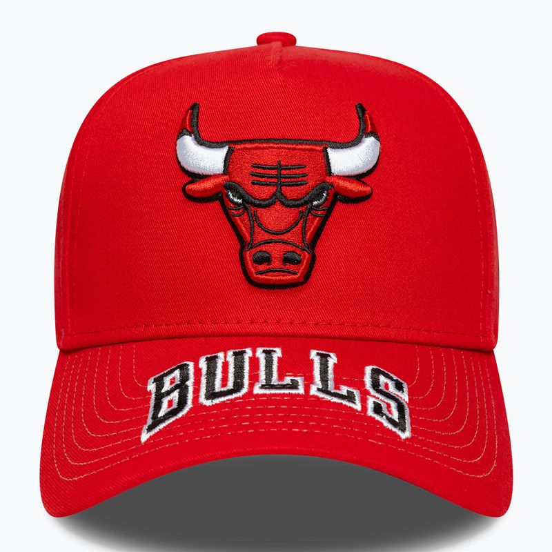 Cappello da baseball federale blu New Era Eframe Visitor Hit Bulls 3