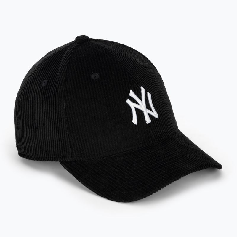 Cappello da baseball New Era Cord 9Forty Mcrown New York Yankees nero