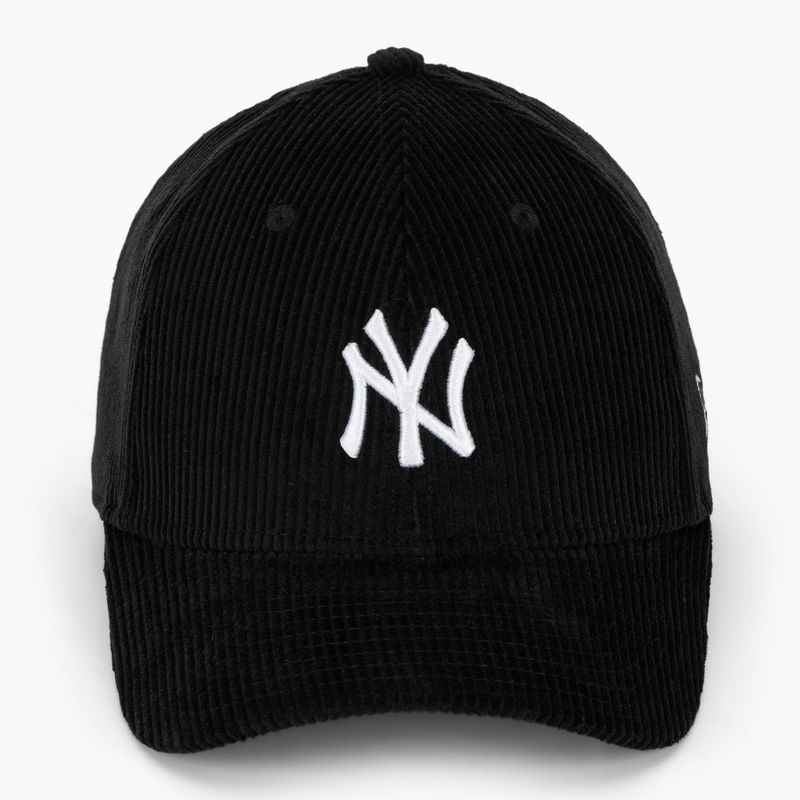 Cappello da baseball New Era Cord 9Forty Mcrown New York Yankees nero 2