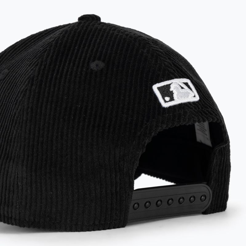 Cappello da baseball New Era Cord 9Forty Mcrown New York Yankees nero 4