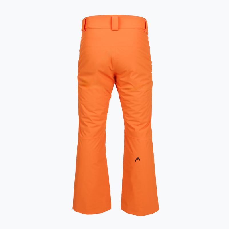 Pantaloni da sci uomo HEAD Supershape orange 2