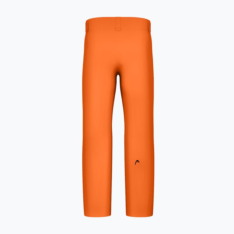 Pantaloni da sci uomo HEAD Supershape orange 2