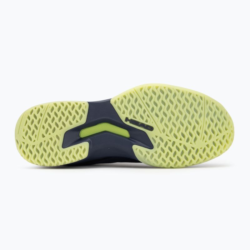 Scarpe da squash HEAD Sprint Team 4.0 Indoor navy/lime 4