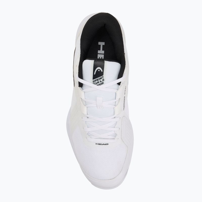 Scarpe da squash HEAD Sprint Team 4.0 Indoor bianco/nero 5