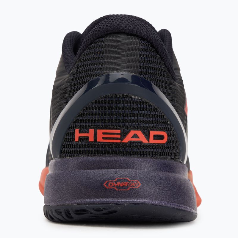 HEAD Sprint Pro 4.0 Scarpe da squash indoor blu scuro/rosso 6