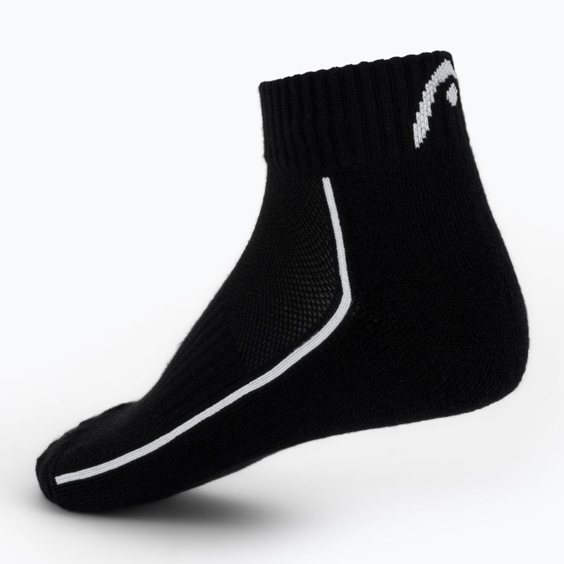 Calzini HEAD Tennis 2P Performance Quarter 2 pairs black 2