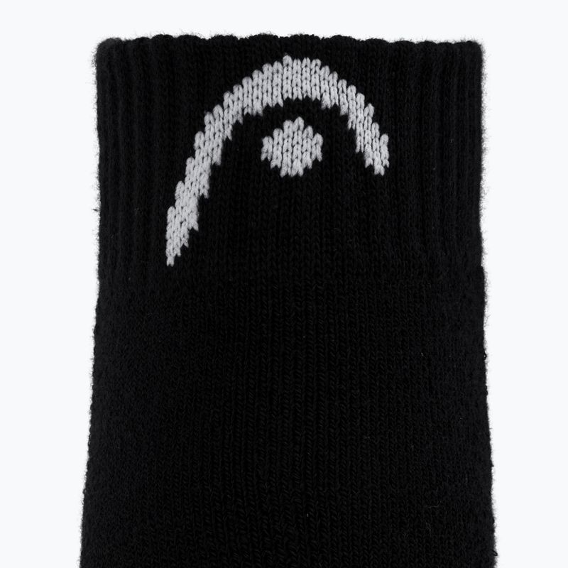 Calzini HEAD Tennis 2P Performance Quarter 2 pairs black 3