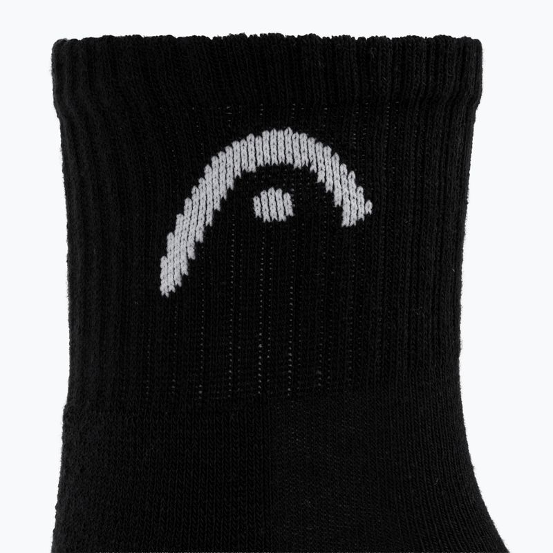 Calzini HEAD Tennis 3P Club Short Crew 3 pairs black 3