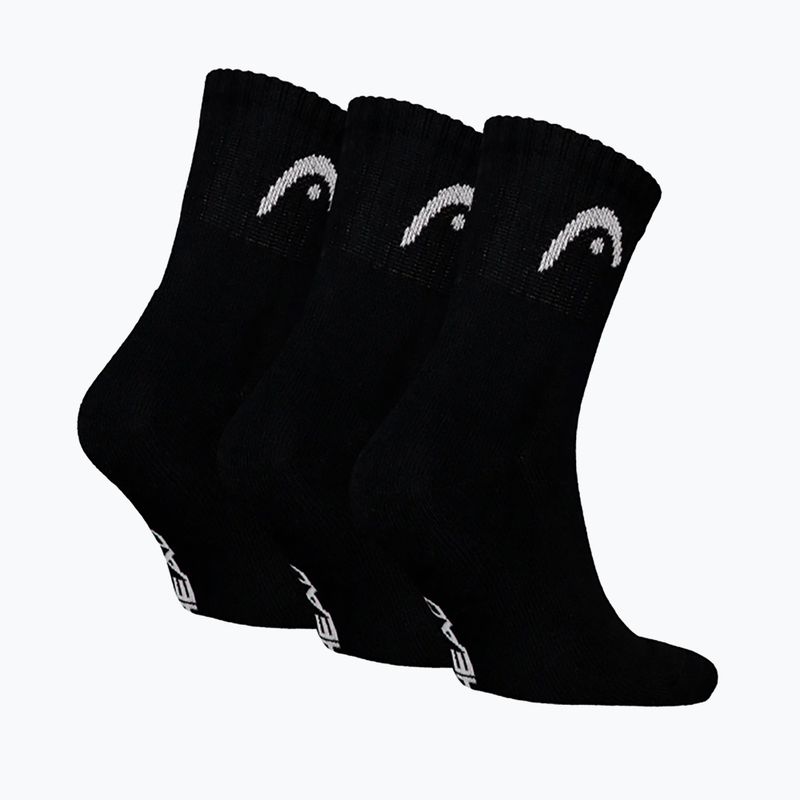 Calzini HEAD Tennis 3P Club Short Crew 3 pairs black 2