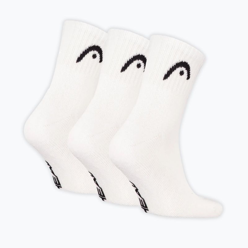 Calzini HEAD Tennis 3P Club Short Crew 3 pairs white 2