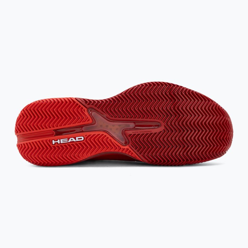 Scarpe da tennis da uomo HEAD Revolt Pro 5.0 Clay red/dark red 4