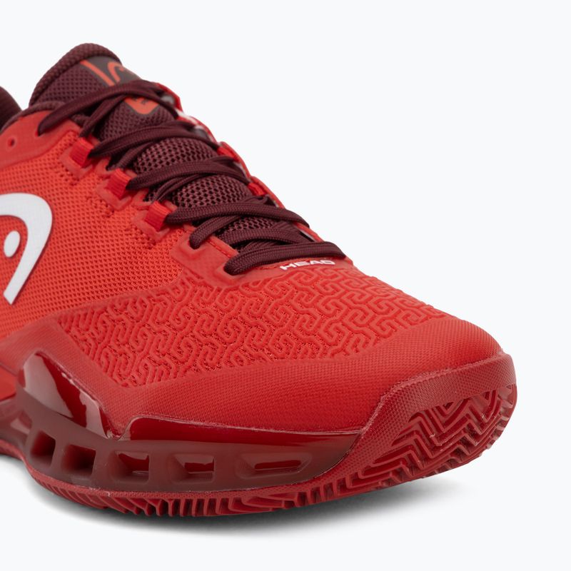 Scarpe da tennis da uomo HEAD Revolt Pro 5.0 Clay red/dark red 7