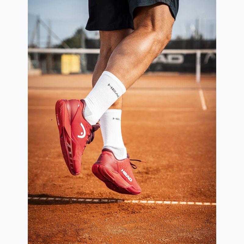 Scarpe da tennis da uomo HEAD Revolt Pro 5.0 Clay red/dark red 7