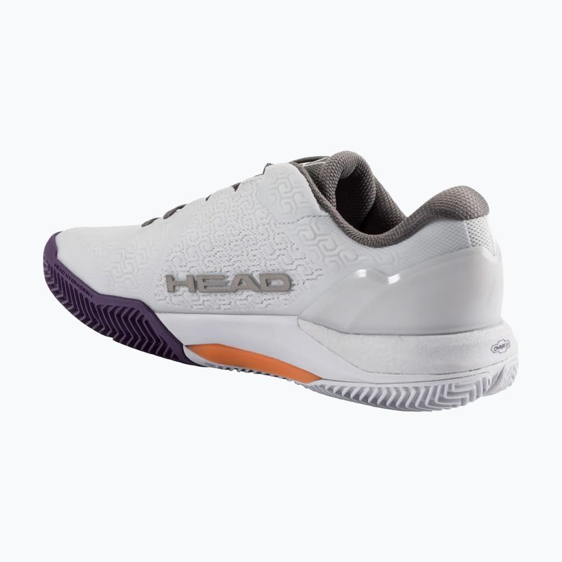 Scarpe da tennis da uomo HEAD Revolt Pro 5.0 Clay light grey/purple 2