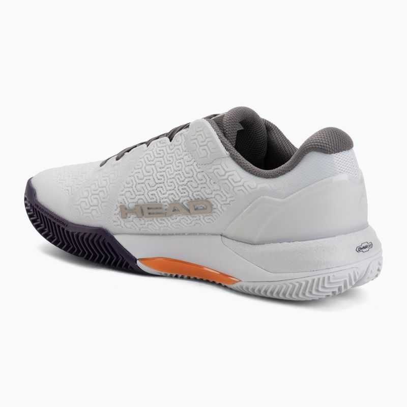 Scarpe da tennis da uomo HEAD Revolt Pro 5.0 Clay light grey/purple 3
